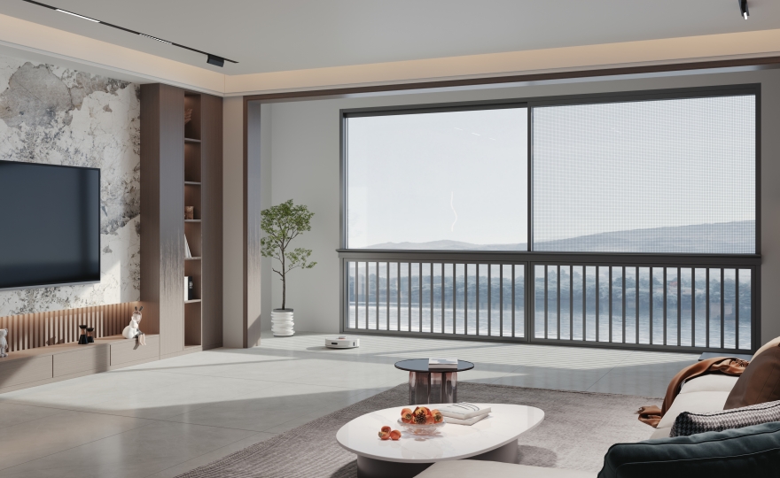 星美系列六轨景观推拉窗